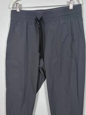 Carhartt Force Women L Gray Essential Jogger Scrub Pants Medical Nurse Doctor thumbnail 3