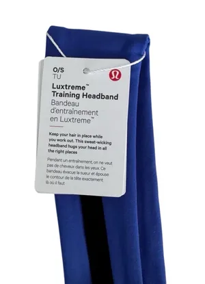 Lululemon Women's Luxtreme Training Headband Beach Ball Blue thumbnail 10