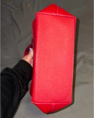 Red Leather Coach Bag thumbnail 5