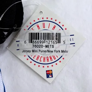 New‎ York Mets MLB Jersey Mini Purse Pinstripe Crossbody Bag Pro-FAN-ity METS thumbnail 9