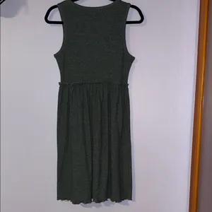 Olive Green Sleeveless Dress Size M thumbnail 2