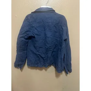 Chadwicks Women's Blue Denim Jacket Size 4 Button Front‎ Pockets Casual thumbnail 3