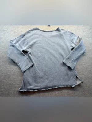 Green Bay Packers Junk Food Gray Varsity Sweatshirt Women’s XL NFL thumbnail 7