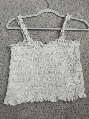 White Old Navy Top Tank thumbnail 1