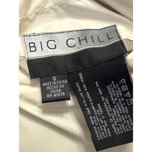Big Chill Womens Brown Cream Reversible Zip Up Puffer Quilted Vest Jacket Size 8 thumbnail 7
