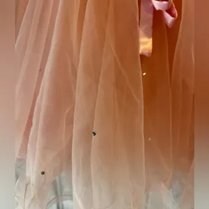 Embellished Halter A-line‎ Prom or Homecoming Dress Size small. Lace up back thumbnail 5