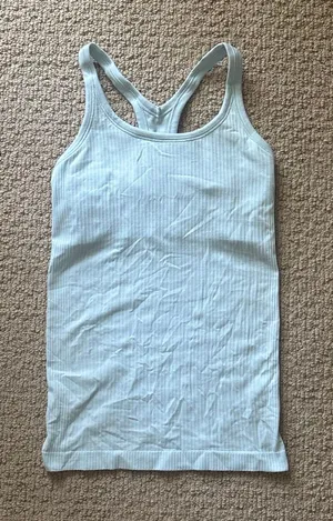 Lululemon Light Blue be to street tank thumbnail 1