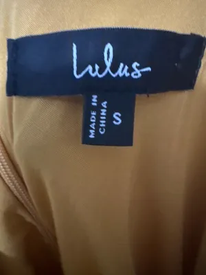 Lulus Golden Yellow Satin Mini Dress thumbnail 7