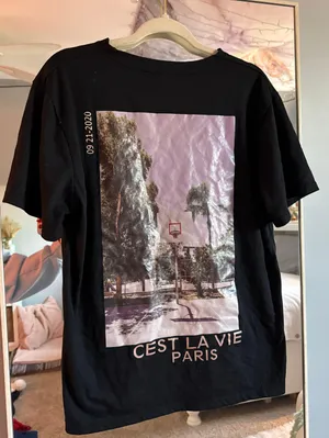 Cést La Vie Paris shirt Black Size M thumbnail 1