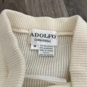 Vintage Adolfo Collectibles Pleated Lambswool Midi Dress Skirt Size M thumbnail 5