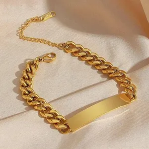 Boutique NEW 6mm‎ Unisex PVD Gold-Plated Adjustable Bangle Bracelet thumbnail 2