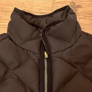 J Crew Puffer Vest Women Extra Small Black Quilted Down Fill Jacket Full Zip thumbnail 5