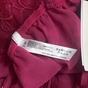 NEW Flora Nikrooz Meg‎ Floral Embroidered Chemise Pink Sleepwear Feminine S thumbnail 9