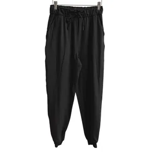 Lululemon Black Joggers‎ Women's Drawstring Waist Athletic High Rise Pants 6 thumbnail 3
