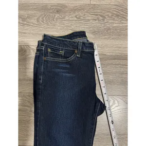 Hello! SkinnyJeans Size 30 Dark Wash Bootcut 30x32 Denim‎ Indigo Low Rise Y2K thumbnail 5