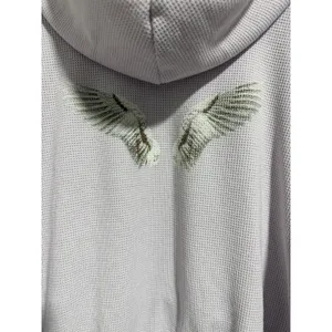 Boys Lie Waffle Weave Hooded Sweatshirt Light Purple‎ Size Os thumbnail 10
