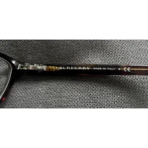 Burberry B2073 3002 Tortoise Eyeglass Frames Made in Italy 53-16-135 Vintage thumbnail 4