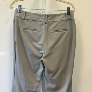 Ann Taylor Factory Gray Straight Leg Dress Pants Womens Size 4 Business Casual thumbnail 5