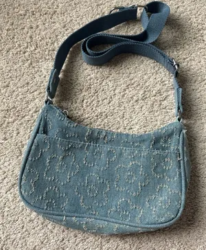 Wild Fable Blue Mini Bag Crescent Style thumbnail 1