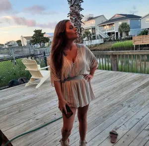 Urban Outfitters Moonstruck Striped Romper✨ thumbnail 3