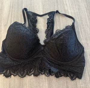 Victoria's Secret Pink Push Up Bra Size Large thumbnail 1