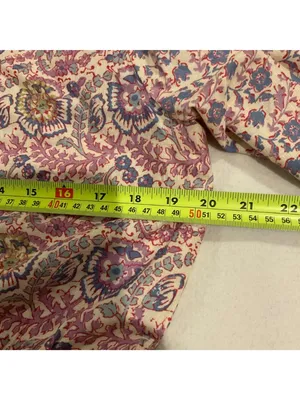 NWT sezane SEA NY ROXANNE midi DRESS EMILIA linen purple pink SZ40 US8 bust40 thumbnail 7