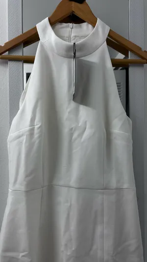 French Connection - Whisper Racer Neck Dress. thumbnail 5