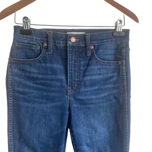 Madwell Jeans Women Blue Skinny‎ Leg Zipper/Button Closure 5 Pocket Denim thumbnail 5