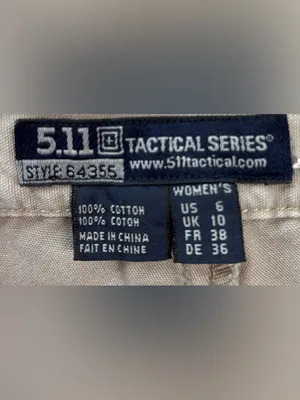 5.11 Tactical 6 Women's Gorpcore Khaki Cargo Pants thumbnail 6