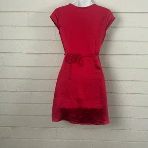 Princess Polly Red Emily Mini Dress size 2 thumbnail 8