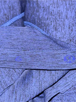 Lululemon Swiftly Tech Long Sleeve Shirt Crew Heather Blue Sz 6 EUC thumbnail 6