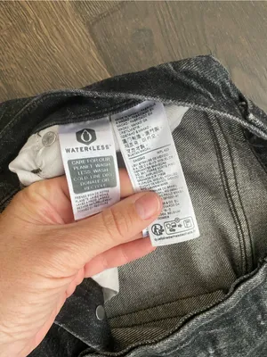 Levi’s Ribcage Straight Ankle Jeans W26 Black thumbnail 4