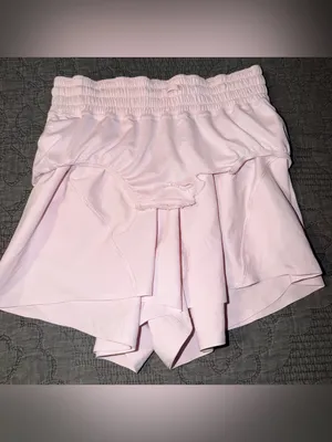 Lululemon Shake It Out High-Rise Running Short 2.5" Pink Haze Women’s Size-XS thumbnail 4