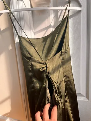 Olive Slip Dress thumbnail 3