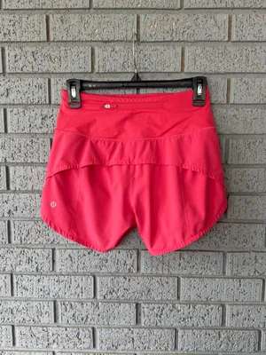 Lululemon Speed Up High-Rise Lined Short 4" Glaze Pink Size 2 thumbnail 5
