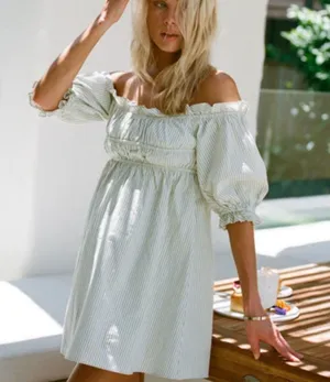 Sabo Skirt Dress Mini Green thumbnail 1