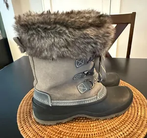 Faux Fur Trim Winter Boots‎ thumbnail 1