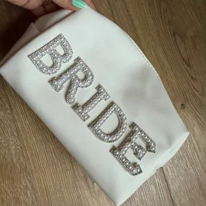 Bride makeup bag! White thumbnail 1