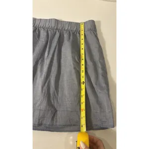 Tommy Hilfiger Pull On‎ Women's Size 4 Chambray Skirt 100% Cotton Preppy Beach thumbnail 6