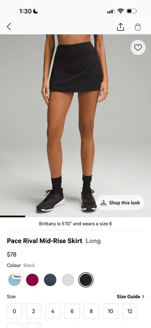 Lululemon Pace Rival Skirt thumbnail 5