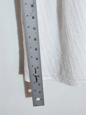 Lulus White Wrap Look Long Sleeve Mini Dress Size Medium thumbnail 7