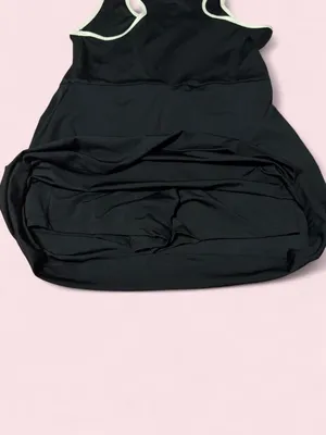Disney Mickey Mouse Black Dress with Pink and White Accents with hidden shorts thumbnail 3