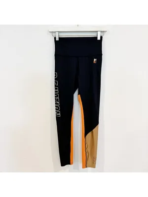 PE Nation High Rise Logo 7/8 Leggings Small Streetwear Blockette‎ Gorpcore Gym thumbnail 4