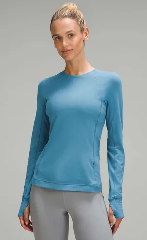 Lululemon It's Rulu Run Long Sleeve Shirt 10 Fitness Yoga Activewear Athleisure thumbnail 1