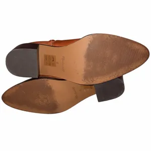 Madewell Brown Leather Darcy Almond Toe Ankle Boot 8 thumbnail 10