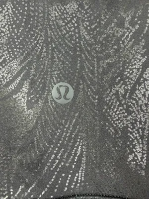Lululemon Wunder Under High Rise 28 Logo Flourish Foil Leggings Black Size 4 thumbnail 5