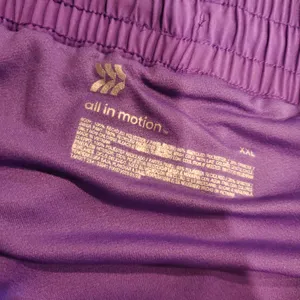 All in Motion Women's Vibrant Purple Athletic Shorts Size XXL NWT Inner Brief Li thumbnail 3