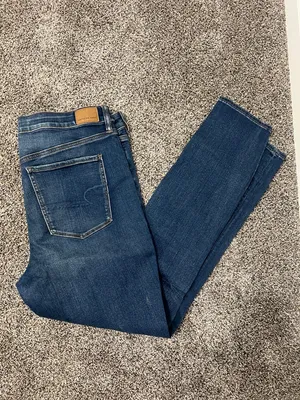 American Eagle next level stretch skinny distressed denim thumbnail 2