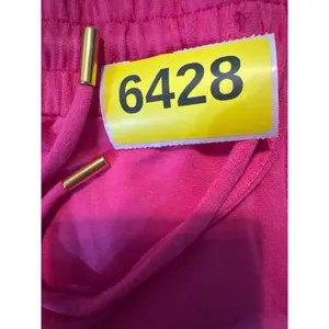 La Blanca Resortwear Pink 2 Piece Set Quarter Zip Crop Hoodie & Shorts LB3VB51 S thumbnail 8