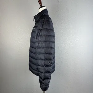 Eddie Bauer Womens EB650 Packable Down Puffer‎ Jacket S Small Charcoal Gray thumbnail 3